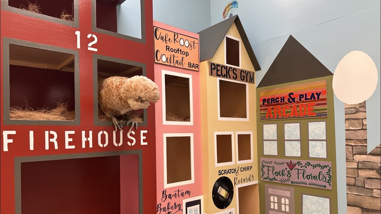 Peckington Square Chicken City Livestream 24/7 Cam